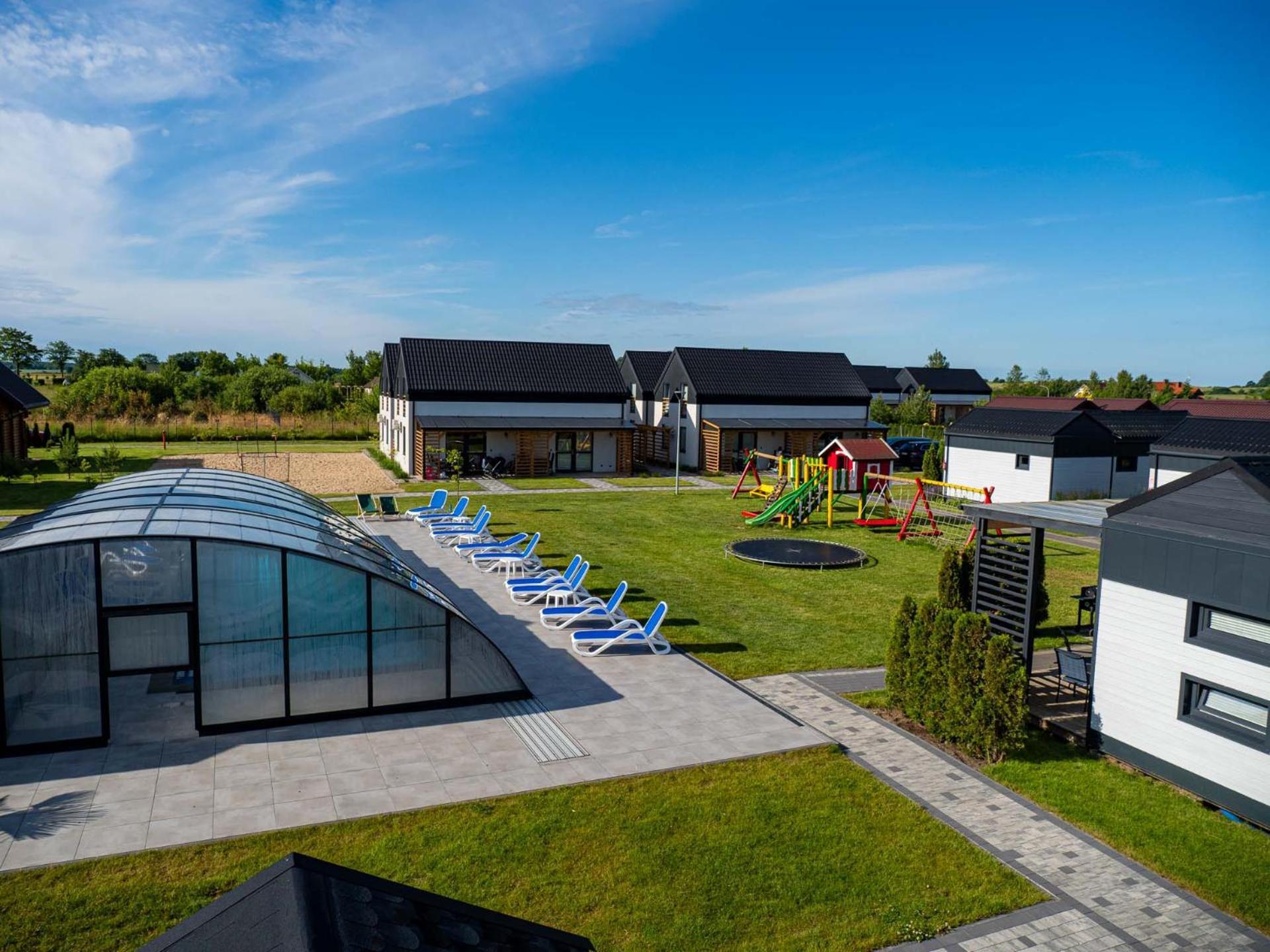 Wakacyjna Osada Villa Jezierzany Exteriör bild